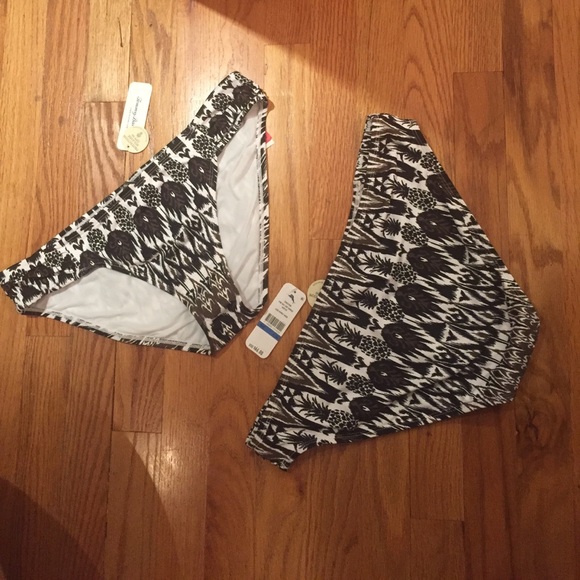 Tommy Bahama Bikini Bottom Pineapple Ikat Hipster- XL NWT - Picture 2 of 7